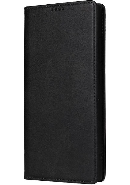 IPhone 13 Pro Max Flip Case Kart Yuvası ile Uyumlu Saf Renk Pu Rfıd (Yurt Dışından)