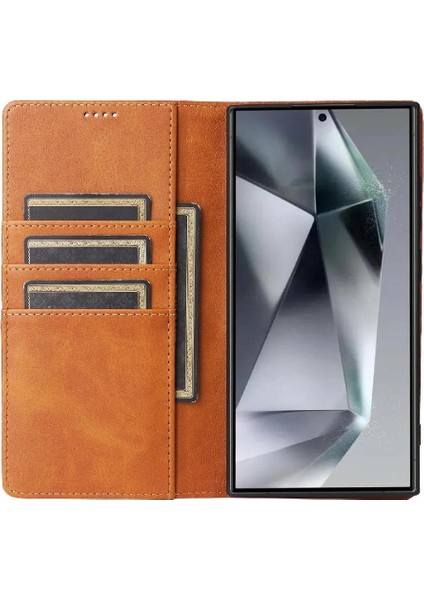IPhone 14 Pro Flip Case Darbeye Dayanıklı Rfıd Engelleme Kart Yuvası ile Uyumlu (Yurt Dışından)