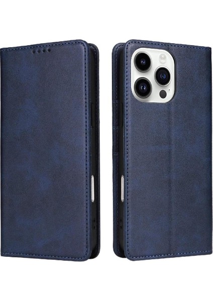 IPhone 14 Pro Flip Case Darbeye Dayanıklı Rfıd Engelleme Kart Yuvası ile Uyumlu (Yurt Dışından)