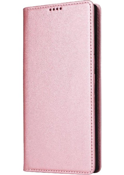 IPhone 15 Pro Max Flip Case Pu Deri Kart Yuvası Saf Rfıd ile Uyumlu (Yurt Dışından)