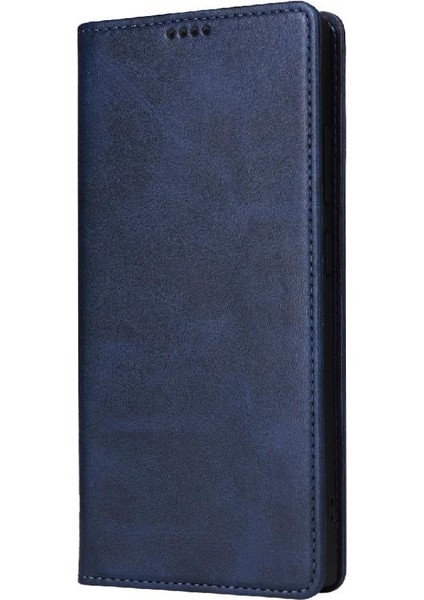 IPhone 15 Pro Max Flip Case Pu Deri Kart Yuvası Saf Rfıd ile Uyumlu (Yurt Dışından)