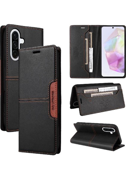 Samsung Galaxy A36 5g Rfıd Engelleme Darbeye Dayanıklı Cüzdan Flip Flip Case (Yurt Dışından)