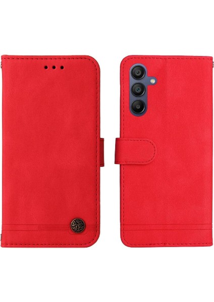 Samsung Galaxy A16 Uzun Kayış Darbeye Dayanıklı Cüzdan Kısa Kayış Flip Case (Yurt Dışından)