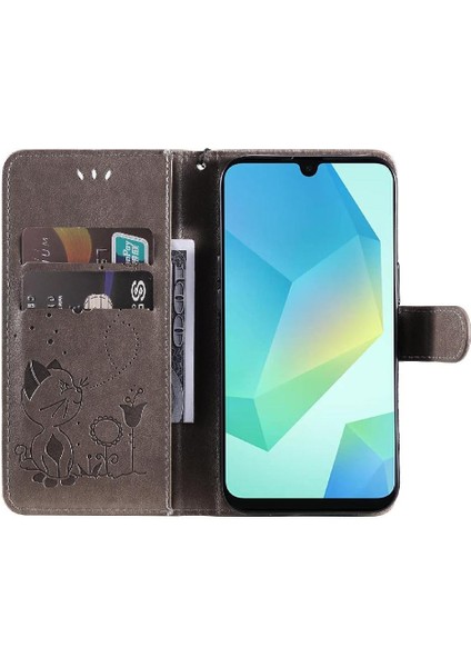 Kart Yuvası Tasarımı ile Samsung Galaxy A16 Dayanıklı Hafif Flip Case (Yurt Dışından) fırsatları