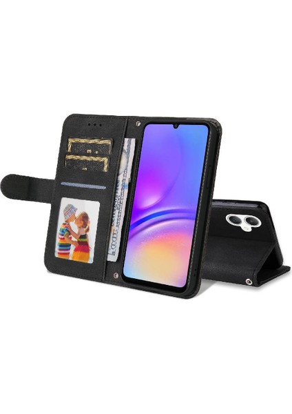 Samsung Galaxy A06 Cüzdan Kısa Kayış Kart Yuvası Sahipleri Flip Case Uzun (Yurt Dışından) modelleri