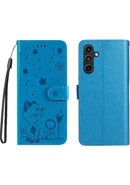 Samsung Galaxy A15 4g/5g Slim Fit Premium Pu Deri Kapak Flip Case (Yurt Dışından)