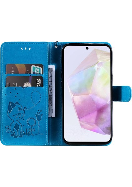 Kart ile Samsung Galaxy A36 5g Slim Fit Dayanıklı Hafif Flip Case (Yurt Dışından) fırsatları
