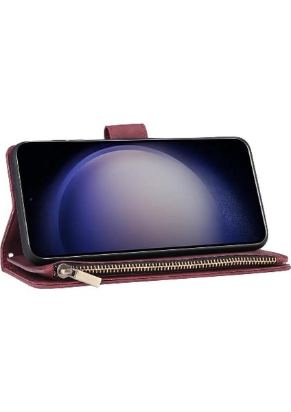 Samsung Galaxy A36 5g Nakit Yuvaları 9 Kart Tutucu Fermuarlı Cebi Durumda (Yurt Dışından) modelleri