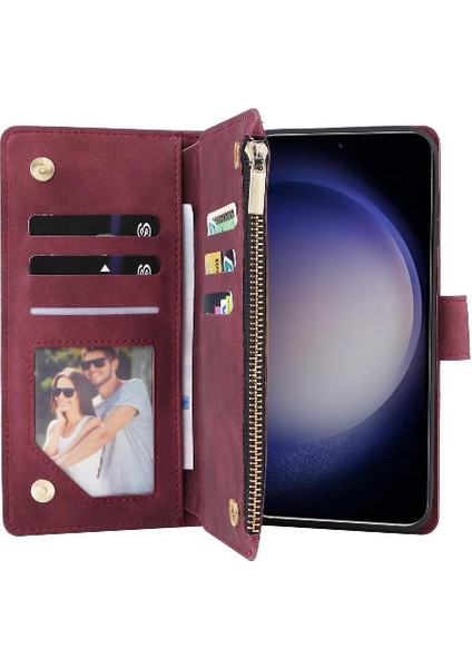 Samsung Galaxy A36 5g Nakit Yuvaları 9 Kart Tutucu Fermuarlı Cebi Durumda (Yurt Dışından) indirimleri