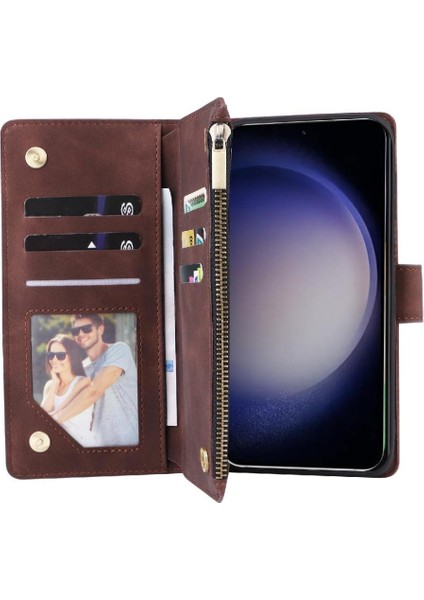 Samsung Galaxy A36 5g Nakit Yuvaları 9 Kart Tutucu Fermuarlı Cebi Durumda (Yurt Dışından) fırsatları