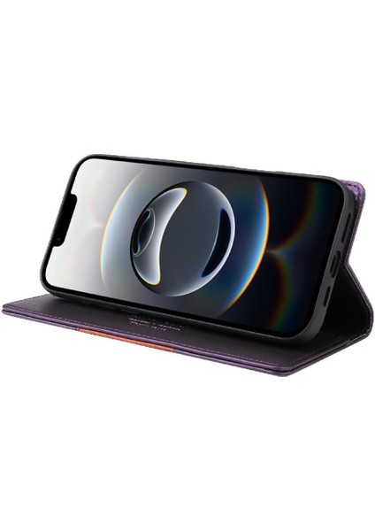 IPhone 16E Rfıd Engelleme Cüzdan Darbeye Kapak Kapak Flip Case (Yurt Dışından)