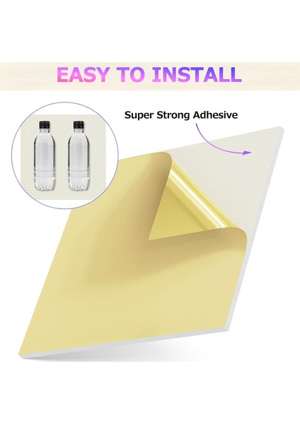 18 Paket Ev Stüdyo Ofis Için Kendinden Yapışkanlı Akustik Paneller, Beyaz (Yurt Dışından) modelleri