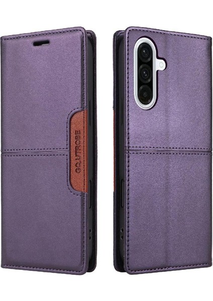 Samsung Galaxy A36 5g Rfıd Engelleme Darbeye Dayanıklı Cüzdan Flip Flip Case (Yurt Dışından)