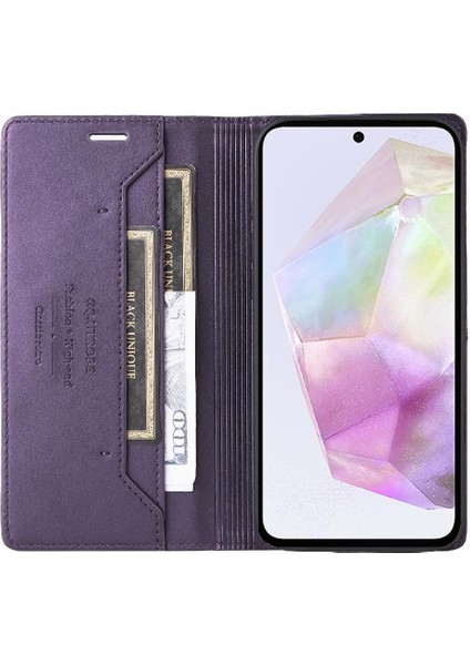 Samsung Galaxy A36 5g Rfıd Engelleme Darbeye Dayanıklı Cüzdan Flip Flip Case (Yurt Dışından) fırsatları