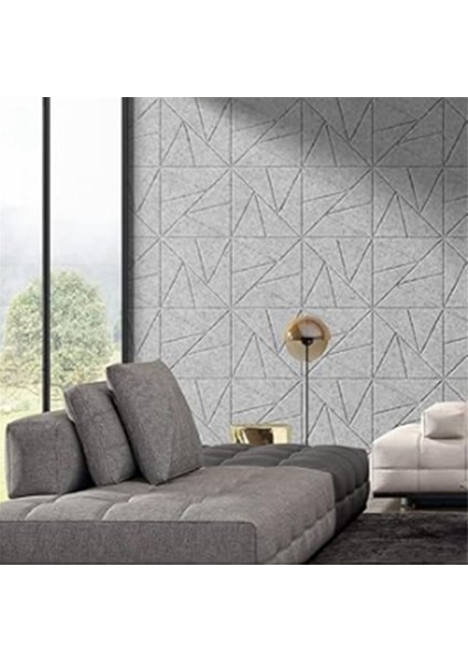 12 Paket Kendinden Yapışkanlı Akustik Paneller 11.8 Inç x 11.8 Inç Gümüş Gri (Yurt Dışından) indirimleri