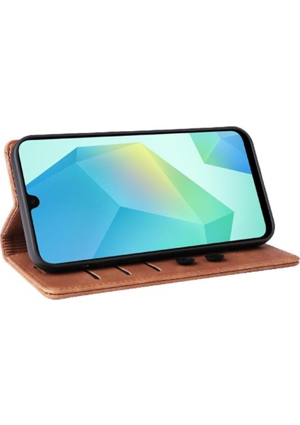 Samsung Galaxy A16 Cüzdan Flip Kapak Flip Case Basit Iş Deri (Yurt Dışından) fiyatları