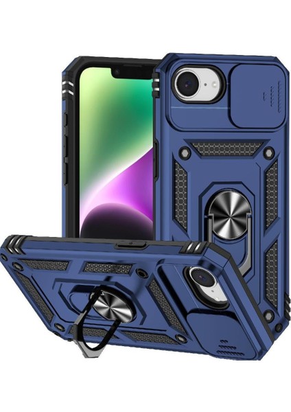 IPhone 16E Manyetik Halka Hodler Kılıf Standı Araba Mıknatıs (Yurt Dışından)