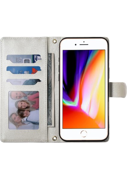 IPhone 6s Plus Kılıf Deri Çanta Çift Sapanlar Zarif ile Uyumlu (Yurt Dışından)