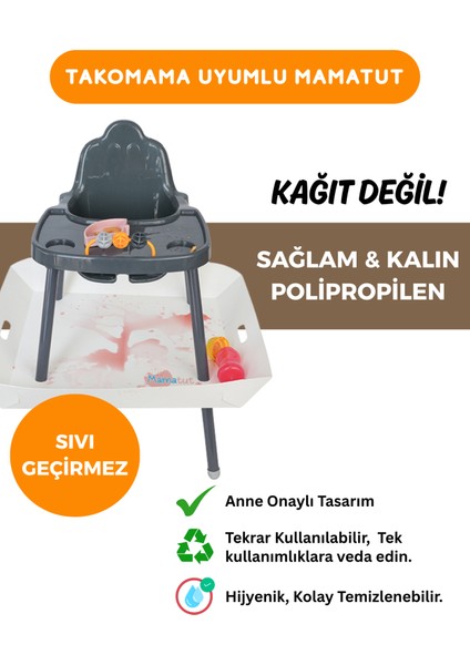 Babyplus Tako Mama Model Mama Sandalyesi Uyumlu Mamatut