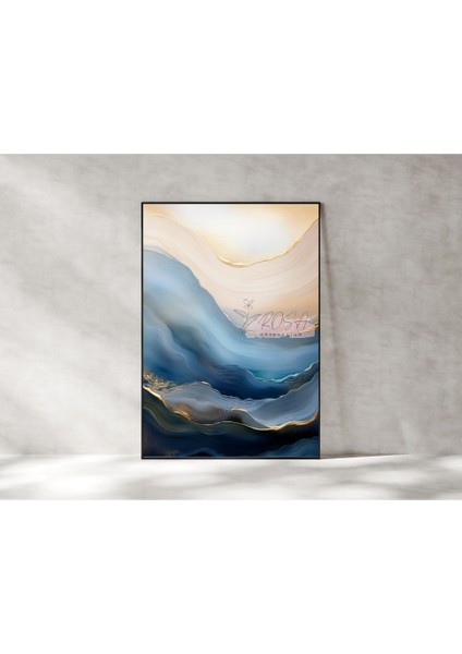 Çerçevesiz Poster Dalga indirimleri