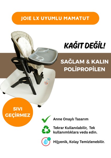 Joie Mimzy Lx Model Mama Sandalyesi Uyumlu Mamatut