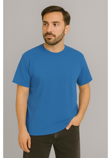 Erkek Tshirt Slim Fit (Dar Kalıp) Premium Kalite Düz Model modelleri