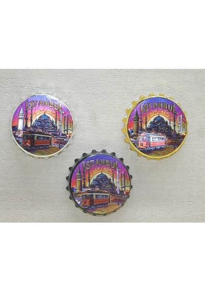 Istanbul Temalı Metal Magnet ALK4340