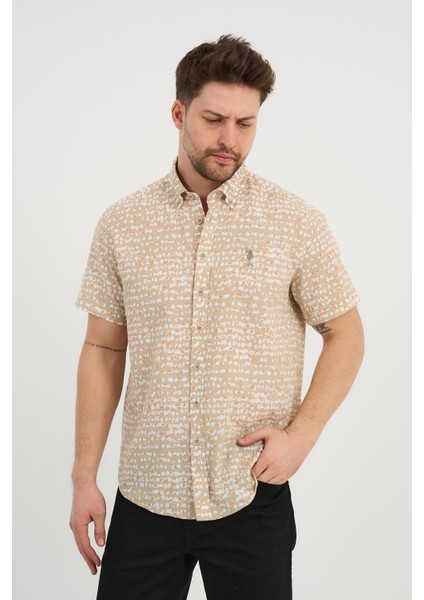 U.s Polo Erkek Kısa Kollu Desenli Gömlek (1361998) modelleri