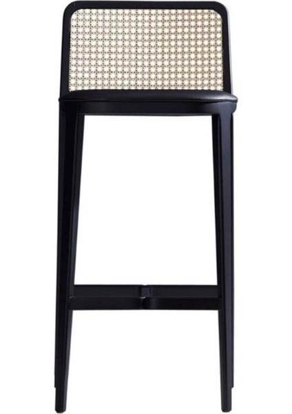 Martha Hazeranlı Ahşap Bar Sandalyesi