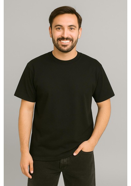 Erkek Tshirt Slim Fit (Dar Kalıp) Premium Kalite Düz Model