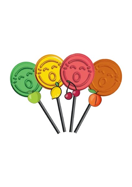 Flat Sour Lolipop 150 Adet (Kutulu) fiyatları
