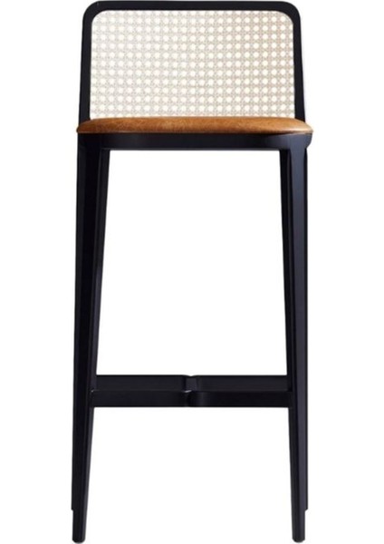 Martha Hazeranlı Ahşap Bar Sandalyesi