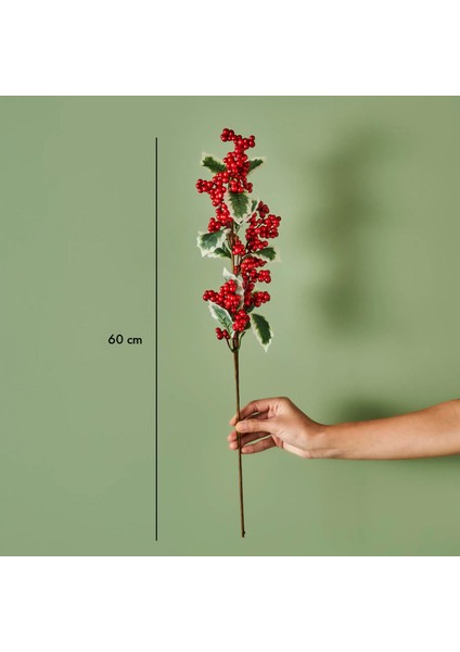 Dalia Dal Çiçek Kırmızı (18x7,5x60 cm)