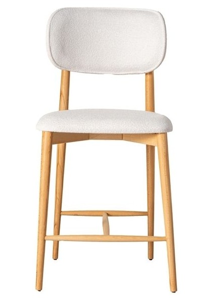 Polo Bohem Ahşap Bar Sandalyesi