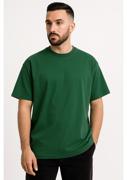 Erkek Oversize Tshirt (Bol Kalıp) Premium Kalite Düz Model modelleri