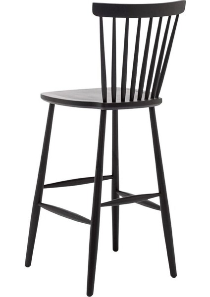 Ashbourne Ahşap Bar Sandalyesi