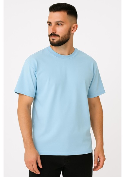 Erkek Oversize Tshirt (Bol Kalıp) Premium Kalite Düz Model fırsatları