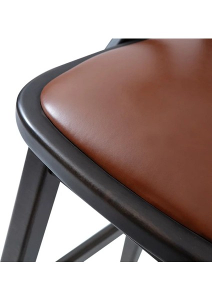 Arven Döner Ahşap Bar Sandalyesi