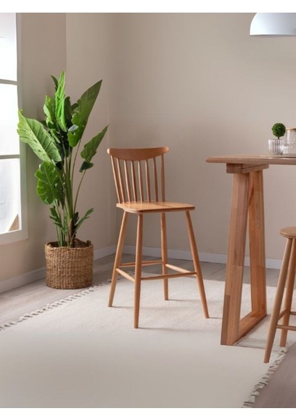 Ashbourne Ahşap Bar Sandalyesi fiyatları