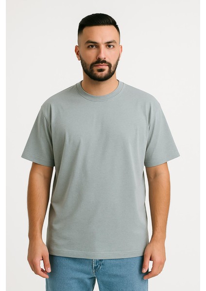 Erkek Oversize Tshirt (Bol Kalıp) Premium Kalite Düz Model modelleri