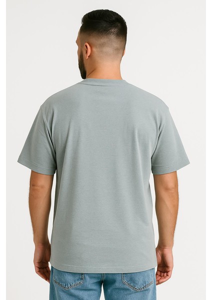 Erkek Oversize Tshirt (Bol Kalıp) Premium Kalite Düz Model fırsatları