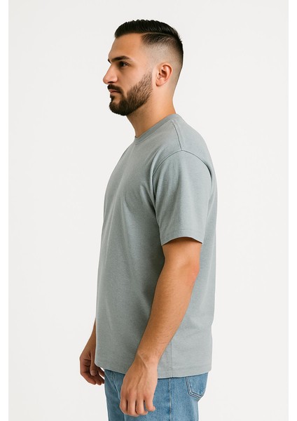 Erkek Oversize Tshirt (Bol Kalıp) Premium Kalite Düz Model indirimleri