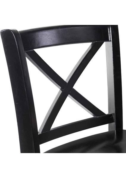 Alaçatı Ahşap Bar Sandalyesi