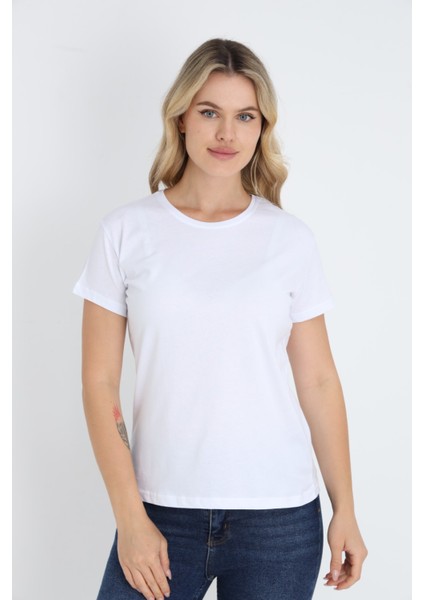 Nefes Alabilen %100 Pamuk Bisiklet Yaka Regular Fit Normal Kesim Baskısız Basic Tişört modelleri
