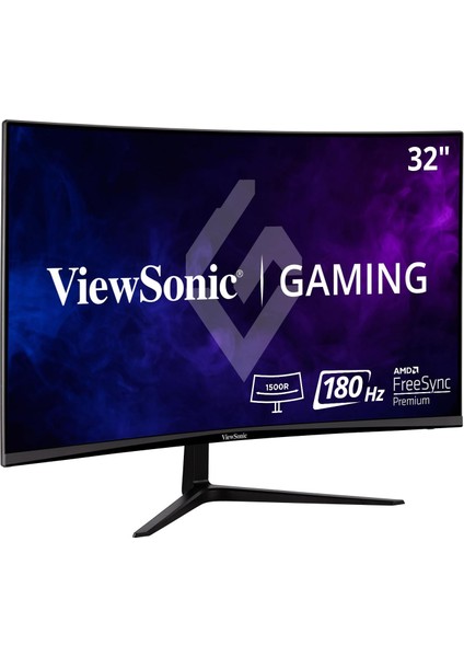 VX3218-PC-MHD 32 Inç 180 Hz 1 Ms (Mprt) Tepki Süresiyle Hassaslık Kavisli Hd Oyuncu Monitörü modelleri