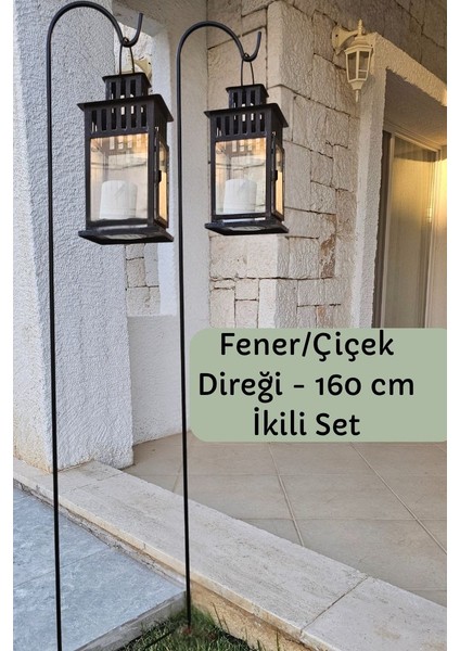 Bahçe Kazığı – Bahçe Direği Ikili Set - 160 cm