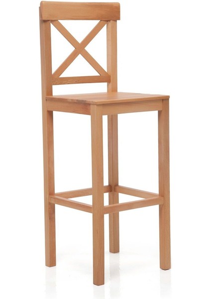 Alaçatı Ahşap Bar Sandalyesi modelleri