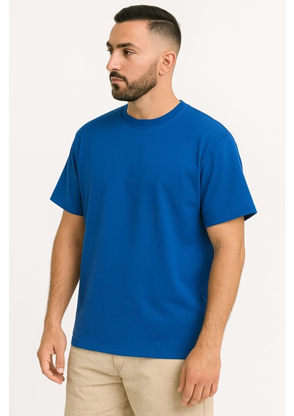 Erkek Oversize Tshirt (Bol Kalıp) Premium Kalite Düz Model fırsatları