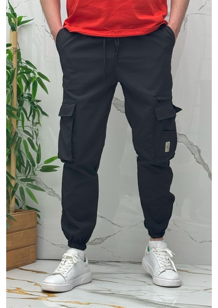 Full Likralı Rahat Erkek Kargo Cepli Pantolon (Dar Kalıp) modelleri
