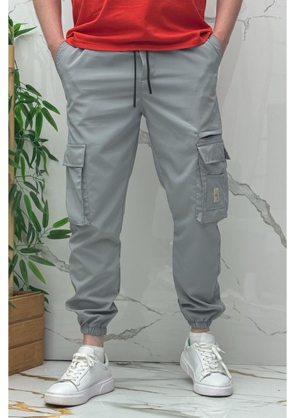 Full Likralı Rahat Erkek Kargo Cepli Pantolon (Dar Kalıp) modelleri